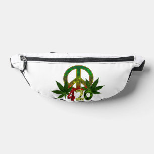 Sacs Banane 4 20 Mauvaise herbe Rasta