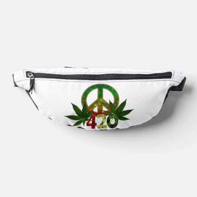 Sacs Banane 4 20 Mauvaise herbe Rasta (Poser)