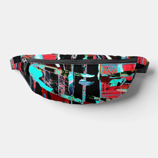 Sacs Banane Abstract Freedom – Print Cut Sew Fanny Pack (Poser)