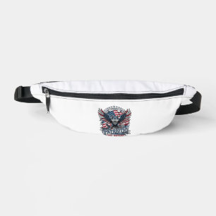 Sacs Banane Aigle Patriotique Loup Hybride Animal Hybride Patr