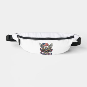 Sacs Banane Aigle Patriotique Merica Vintage Vector Design de