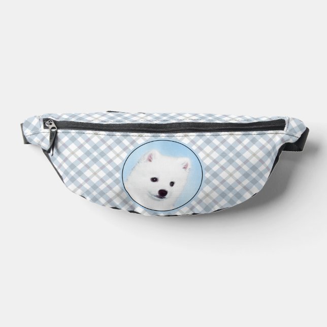 Sacs Banane American Eskimo Eskie Puppy Peinture Cute Chien Ar (Poser)
