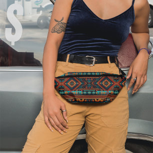 Sacs Banane Amérindiens Motifs Boho Culture Arts Abstraits
