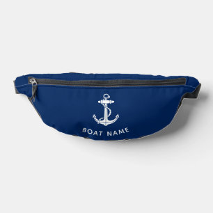 Sacs Banane Ancre de bateau nautique moderne personnalisée pou