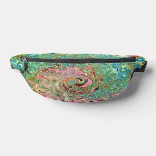 Sacs Banane Arc-en-ciel Super coloré rétro