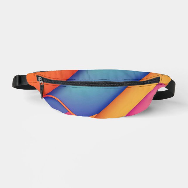 Sacs Banane Art moderne, Dplis de couleurs (Recto)