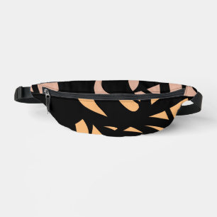 Sacs Banane Art Moderne Incroyable Abricot / Noir