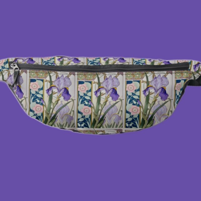 Sacs Banane Art nouveau floral (Créateur téléchargé)