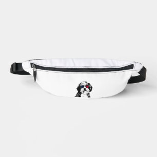 Sacs Banane Aussiedoodle Chien 4 juillet Amérique États-Unis D