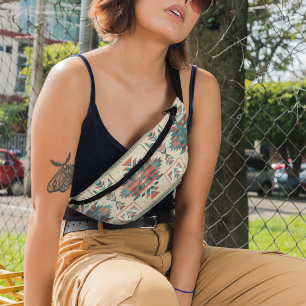 Sacs Banane Autochtone Motif Vintage Boho sans couture