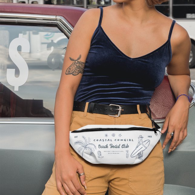 Sacs Banane Bachelorette Coastal Cowgirl (Créateur téléchargé)