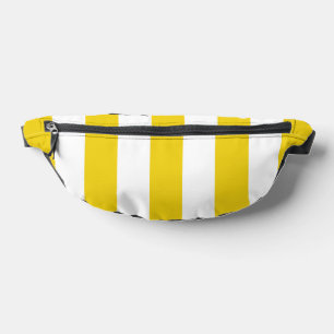 Sacs Banane Bandes Jaunes, Blancs, Motif rayé