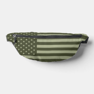 Sacs Banane BDU Drapeau américain vert