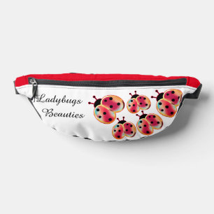 Sacs Banane Beau Ladybugs Fluttering Personnalisé