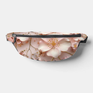 Sacs Banane Beau Pastel Rose Doux Floral