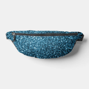 Sacs Banane Bébé bleu clair faux parties scintillant scintille