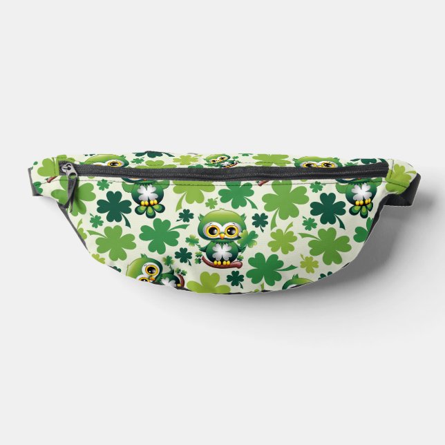 Sacs Banane Bébé Hibou Mignon St Patrick Dessin Animé (Poser)