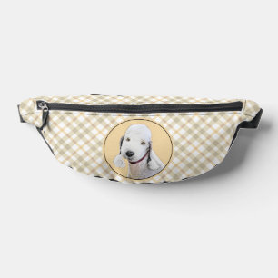Sacs Banane Bedlington Terrier Peinture Sandy Color Chien Art