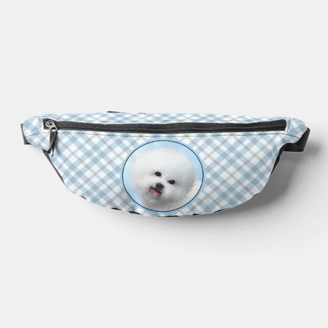 Sacs Banane Bichon Frise Tenerife Peinture Blanc Cute Chien Ar (Poser)