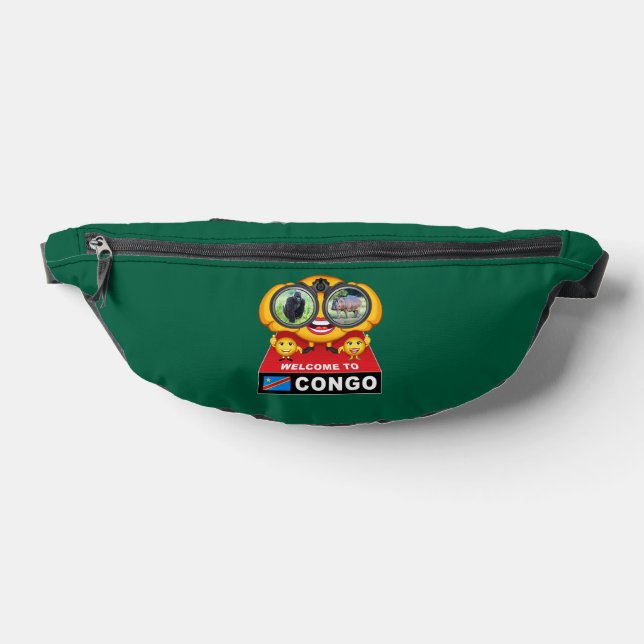 Sacs Banane Bienvenue au Congo (Poser)