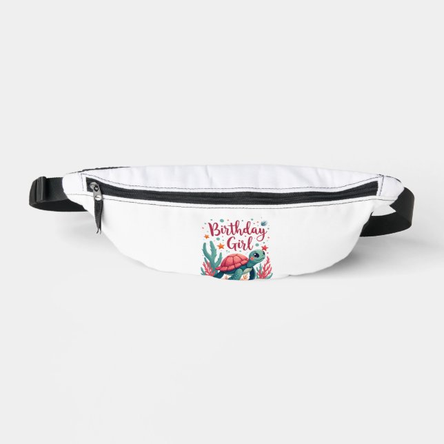 Sacs Banane Birthday Girl Sea Turtle Theme Birthday Party Ocea (Recto)