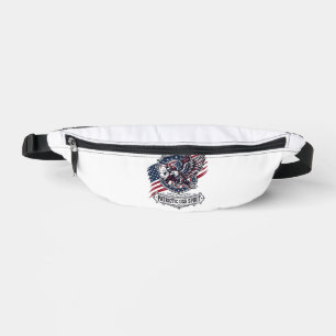Sacs Banane Bison Aigle Patriotique Crête Animal Hybride Patri
