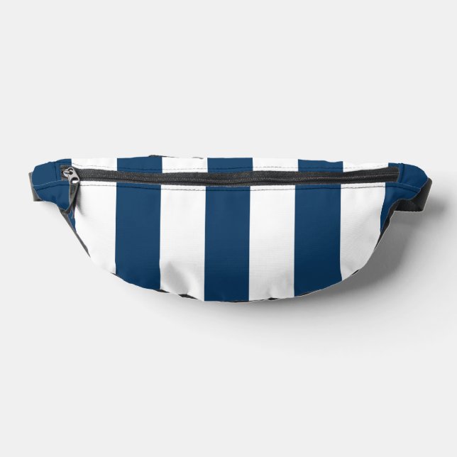 Sacs Banane Bleu de marine, Blancs, Motif rayé (Poser)