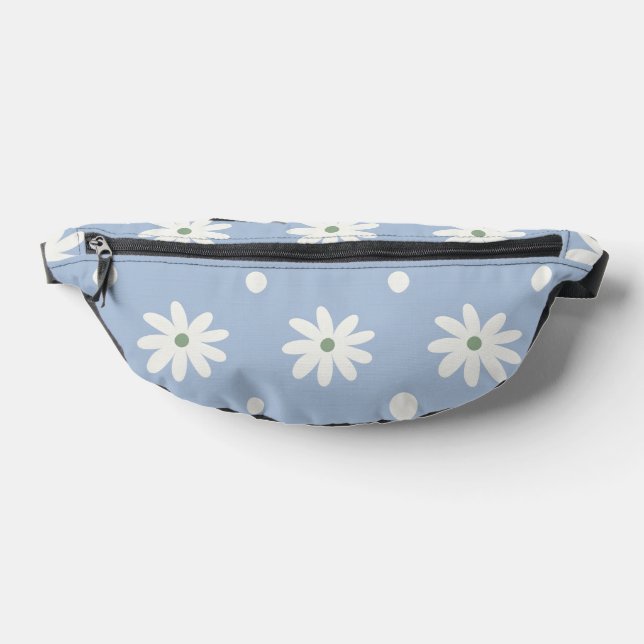 Sacs Banane Bleuet Charmant et pois (Poser)