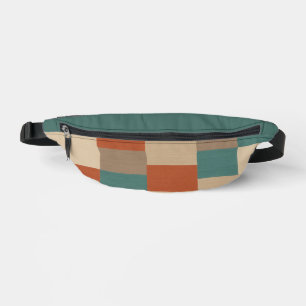 Sacs Banane Bloc géométrique Abstrait moderne en Turquoise et 