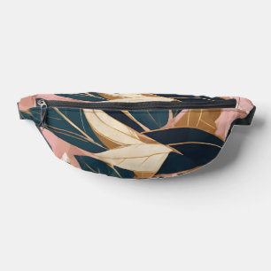 Sacs Banane Blush Pink Gold Boho Collection Feuille tendance