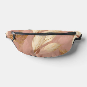 Sacs Banane Blush Pink Gold Collection Feuille tendance Boho
