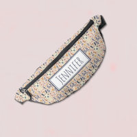 Boho Llama sur un motif floral nom