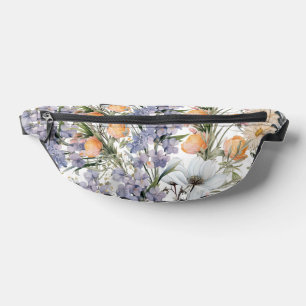Sacs Banane Botanique pastel couleurs fleur sauvage été fleuri