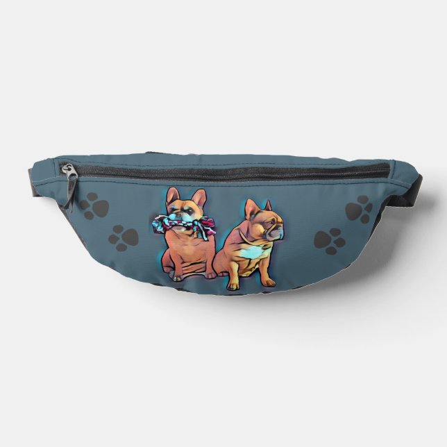 Sacs Banane Bouledogue français deux amis (Poser)