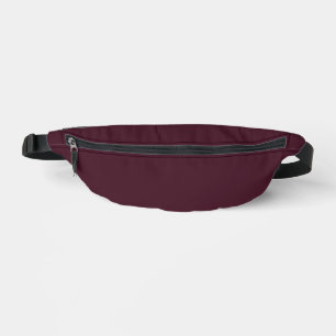 Sacs Banane Bourgogne framboise, Bourgogne solide