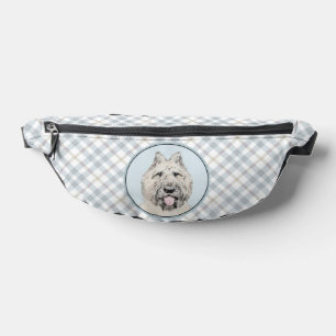 Sacs Banane Bouvier des Flandres Peinture Faune Brindle Dog Ar