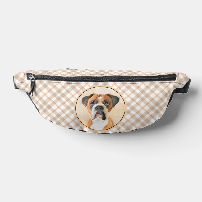 Sacs Banane Boxer Chien Fawn Peinture non découpée Oar Cute Ch (Poser)