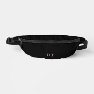 Sacs Banane Cadre Dirigeant Élégant DT Monogramme Or Président