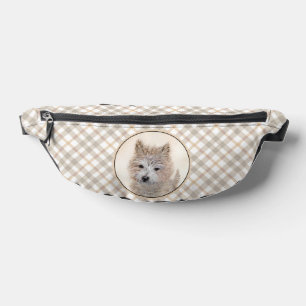 Sacs Banane Cairn Terrier Puppy Peinture mignonne Original Chi