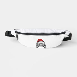 Sacs Banane Calèche de Noël Tortue Chapeau de Père Noël Gravur