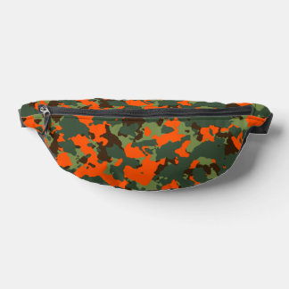 Sacs Banane Camo orange Black Green Forest