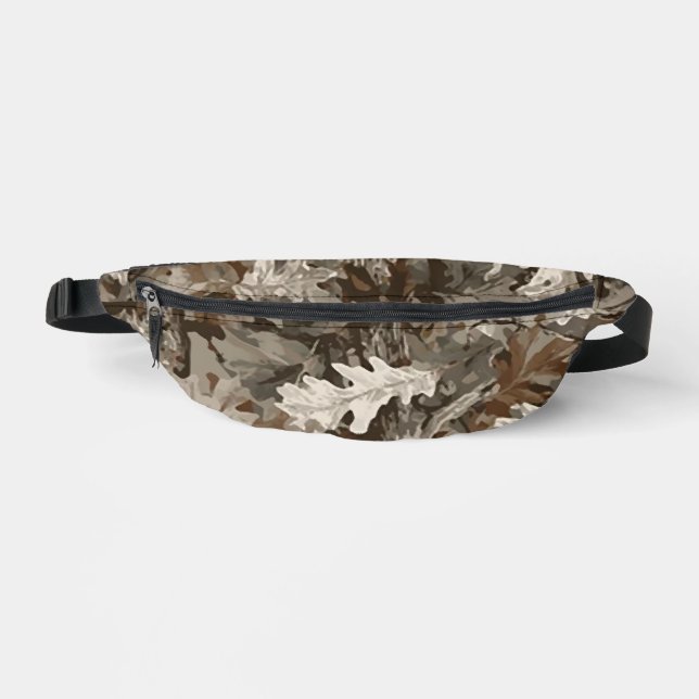 Sacs Banane Camouflage Chêne de Bois  (Recto)
