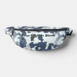 Sacs Banane Camouflage d'hiver fractal