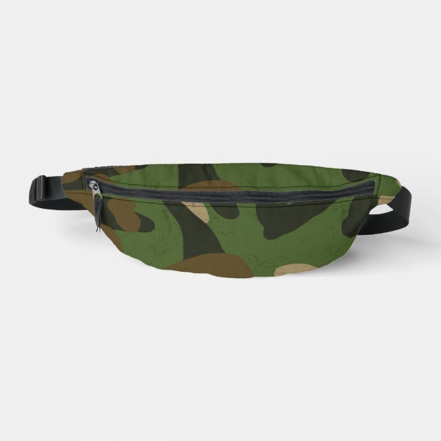 Sacs Banane Camouflage Green (Recto)