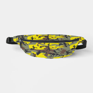 Sacs Banane Camouflage jaune et Brown, Militaire, Armée