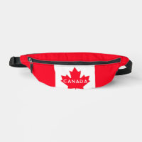 CANADA. Drapeau canadien. Patriotique. Banane