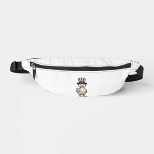 Sacs Banane Caneton patriotique conception de chemise vintage