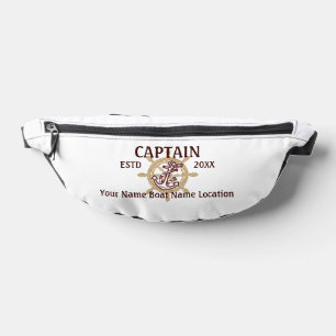 Sacs Banane Capitaine d'équipage ou skipper d'honneur