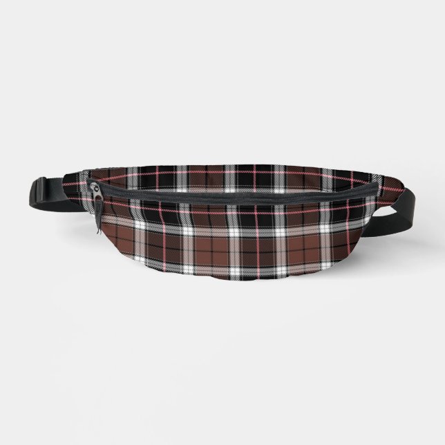 Sacs Banane Carreaux Marron (Recto)