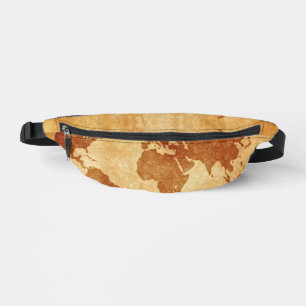 Sacs Banane Carte du monde antique